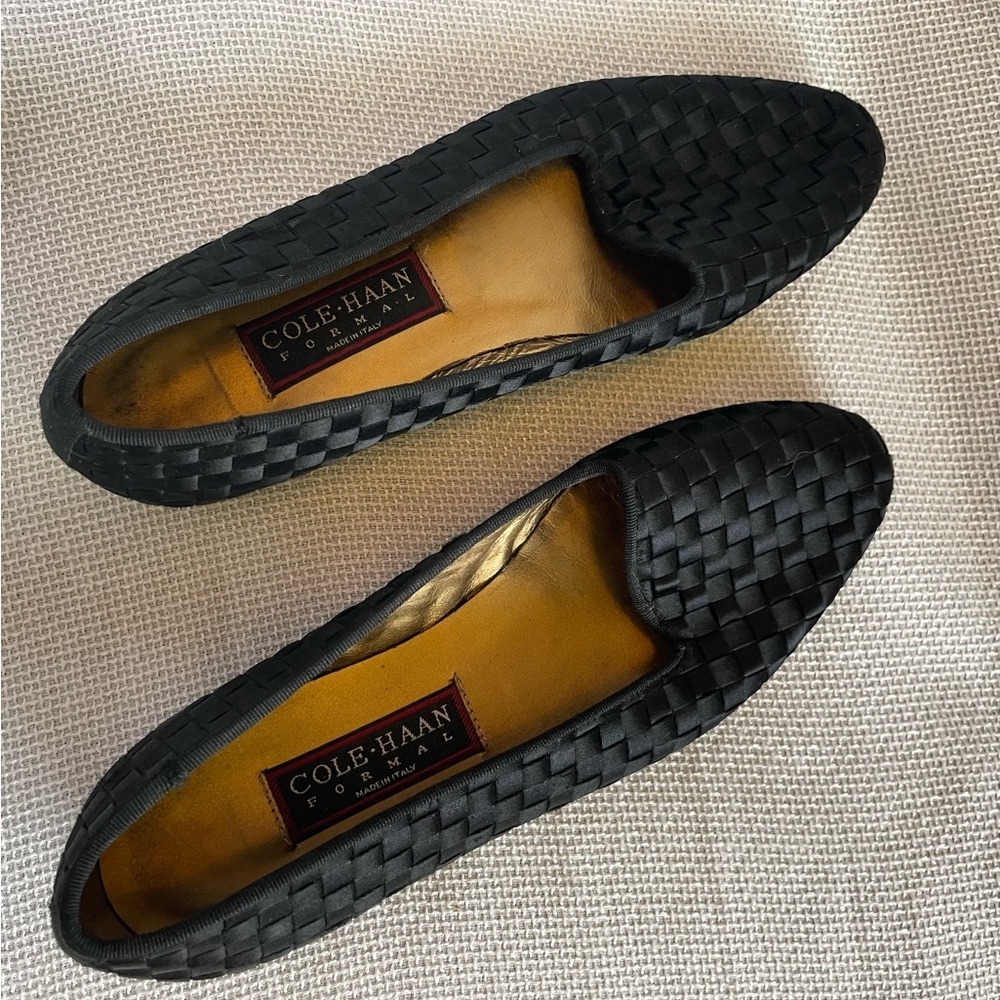 Cole Haan Formal basket weave shoe - Picture 3 of 7